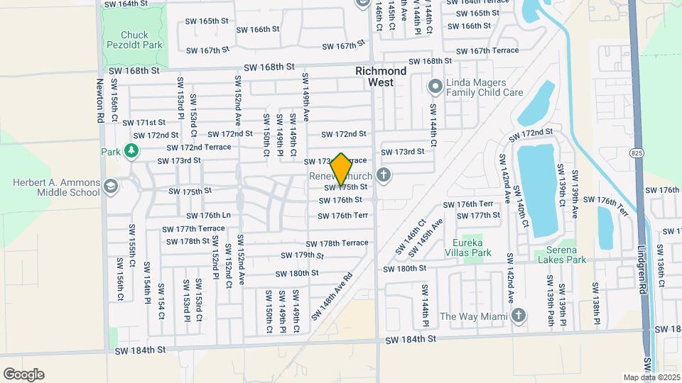 14798 SW 175th St Map and Location Details