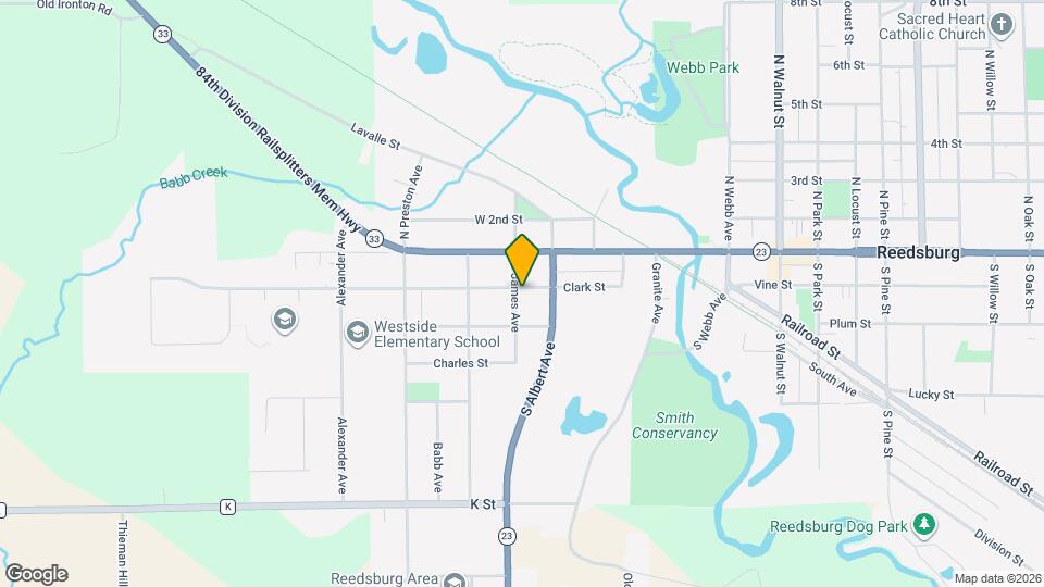 345 Clark St Map and Location Details