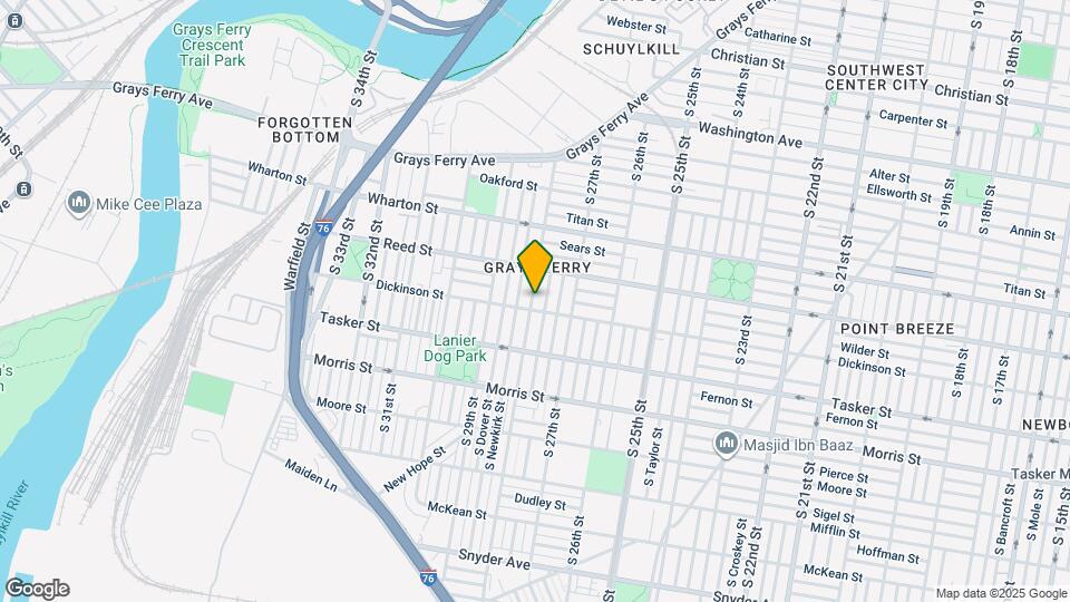 1449 S 28th St Map and Location Details