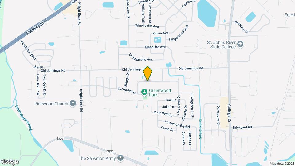 2731 Greenwood Ln W Map and Location Details
