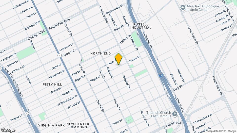 593 Hague St Map and Location Details