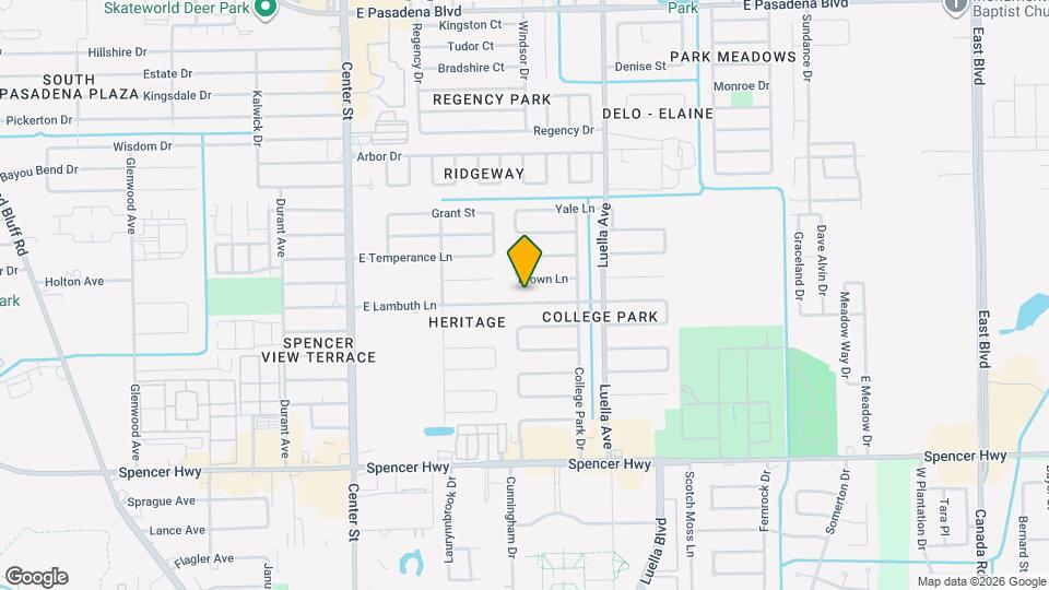 718 E Lambuth Ln Map and Location Details