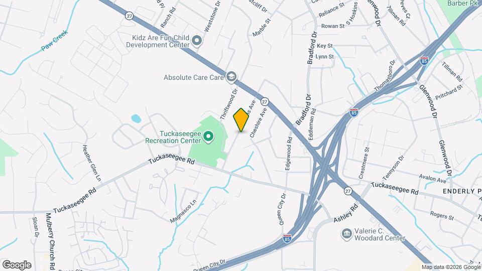 1627 Browns Ave Map and Location Details