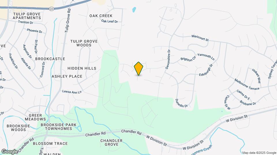 1363 Georgetown Dr Map and Location Details