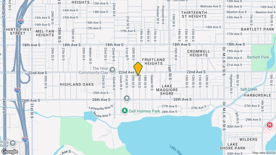 2227 19th St S Mapa y Detalles de la Ubicación
