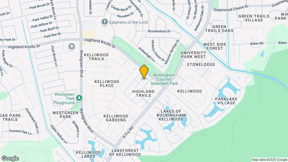 2011 Hickory Bay Ct Map and Location Details