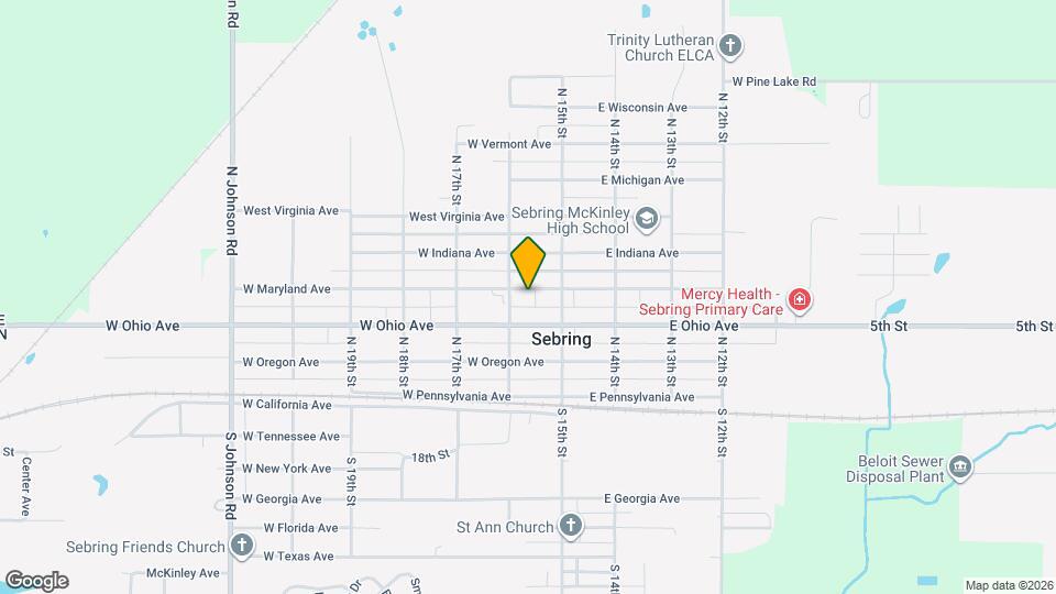 165 W Maryland Ave Map and Location Details