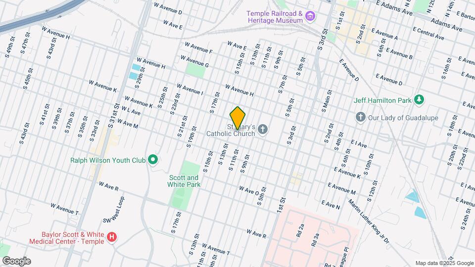 1104 S 11th St Mapa y Detalles de la Ubicación