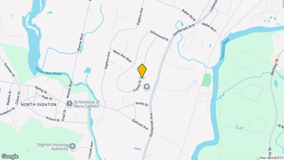 190 Copley Dr Mapa y Detalles de la Ubicación