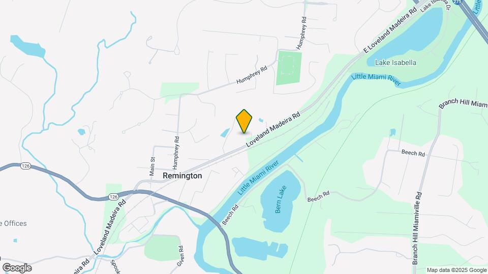 9645 Loveland Madeira Rd Map and Location Details