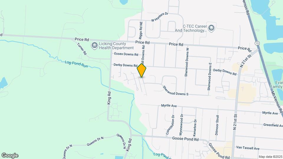 1725 Churchill Downs Rd, Unit 1725 Churchill Downs Mapa y Detalles de la Ubicación