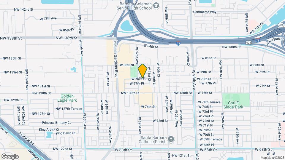 3170 W 78th St Map and Location Details