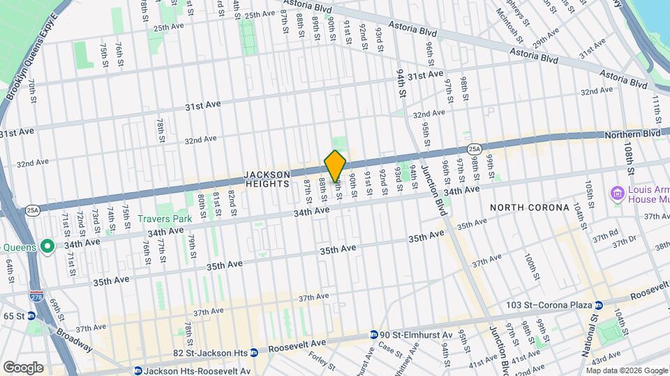 33-30 89th St Map and Location Details