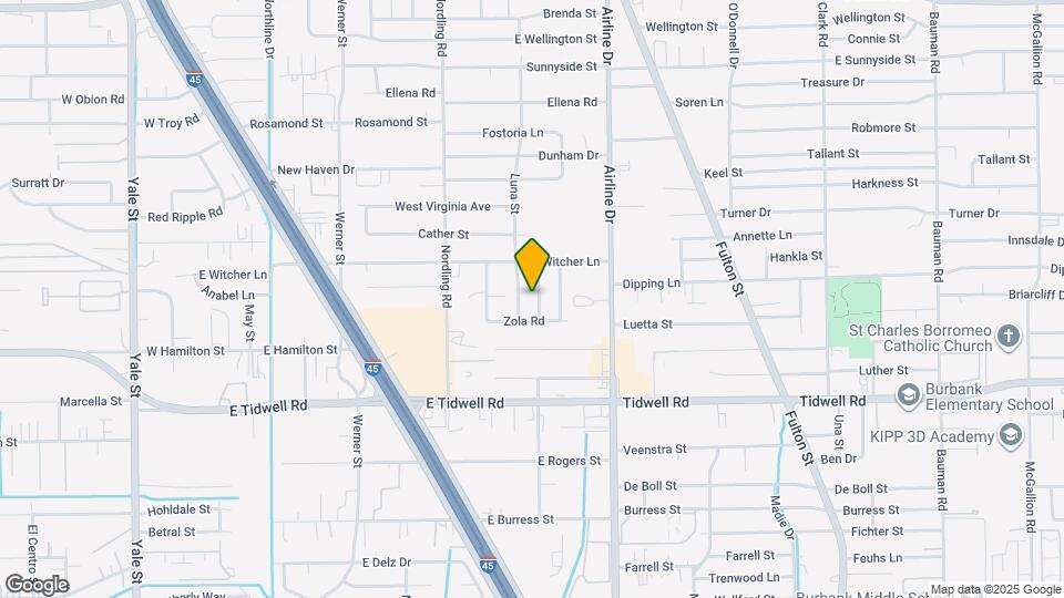 5613 Dorothy Ann Dr Map and Location Details