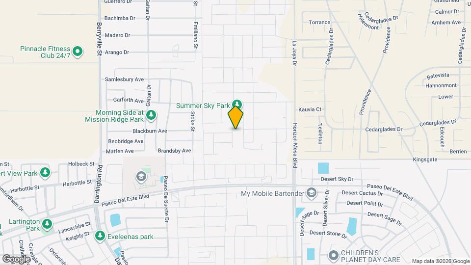1056 Summer Breeze Pl Map and Location Details
