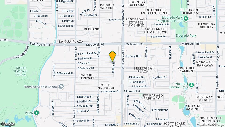1314 N 71st St Map and Location Details