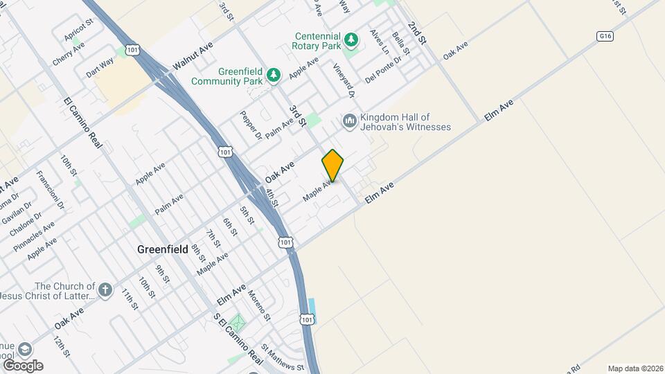 319 Maple Ave Mapa y Detalles de la Ubicación