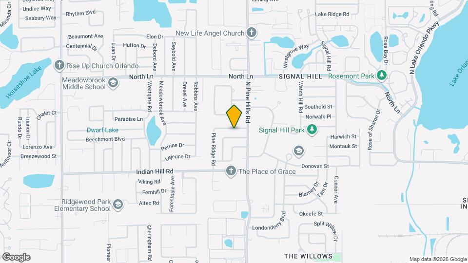 5218 Grandview Dr Map and Location Details