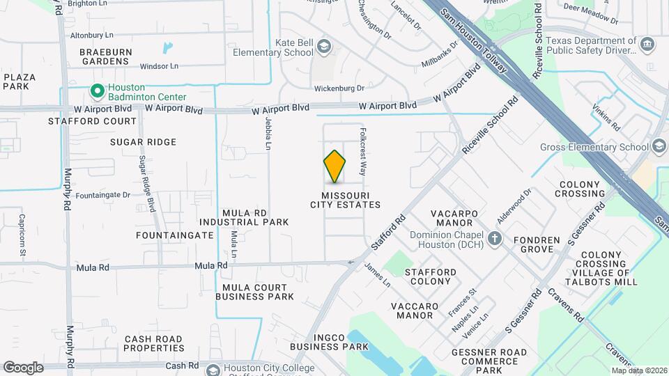 9731 Youngcrest Dr Map and Location Details