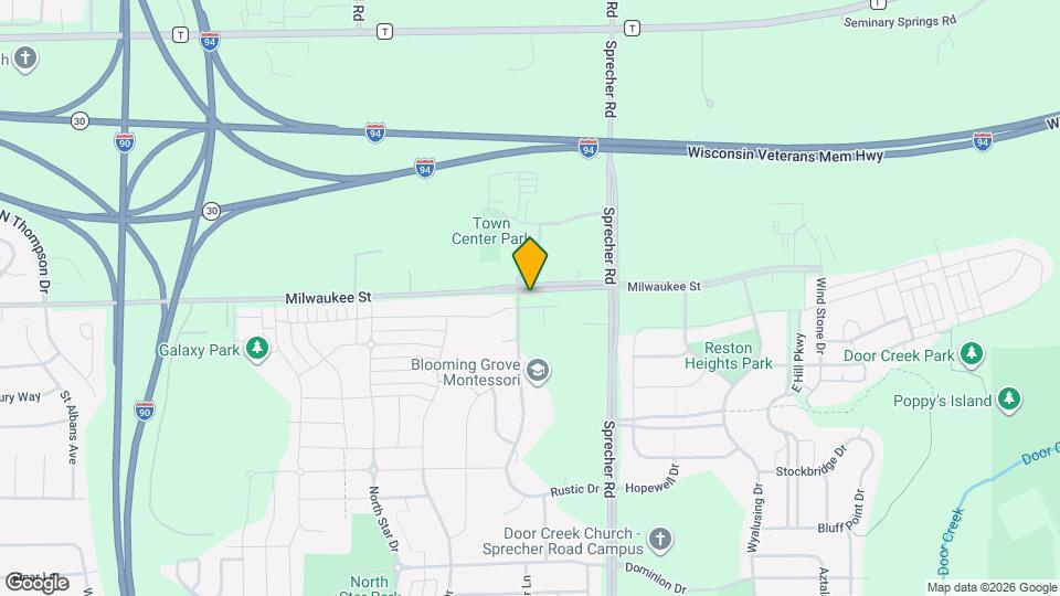 Driscoll Drive Townhomes (6402-6416) Map and Location Details