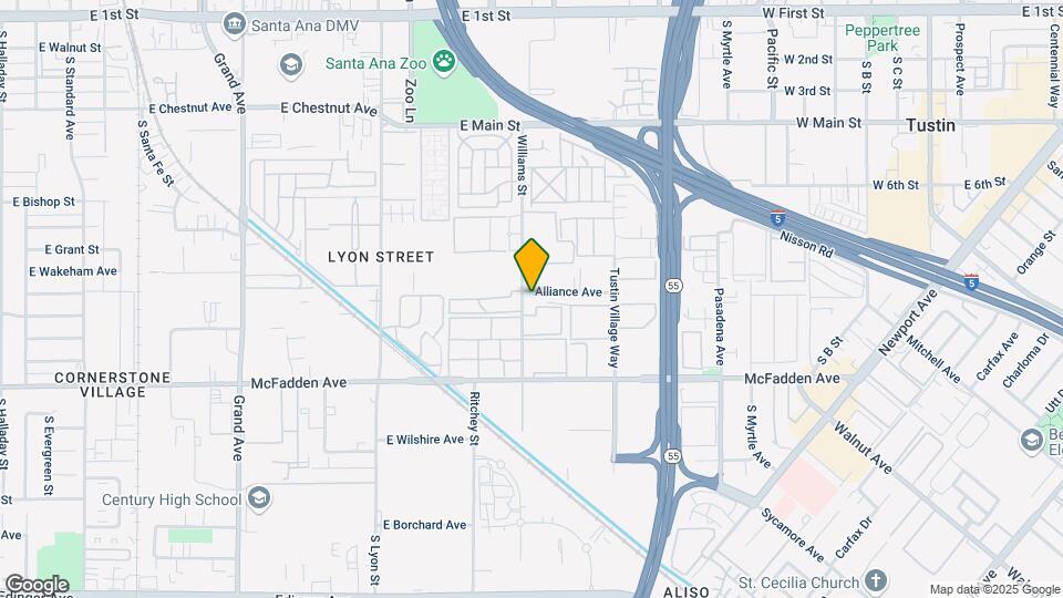 16506 Alliance Ave Map and Location Details