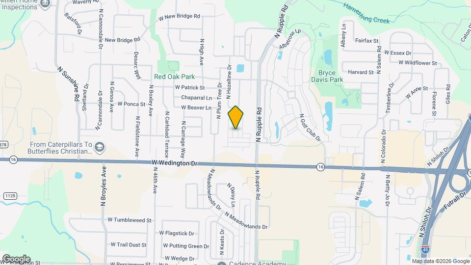 1285 N Corsica Dr Map and Location Details