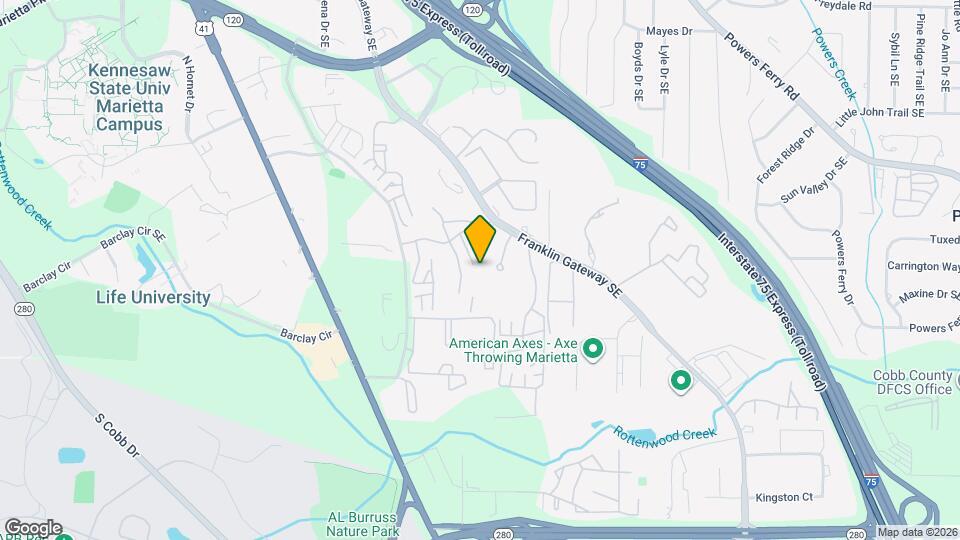 730 Franklin Gateway SE Map and Location Details