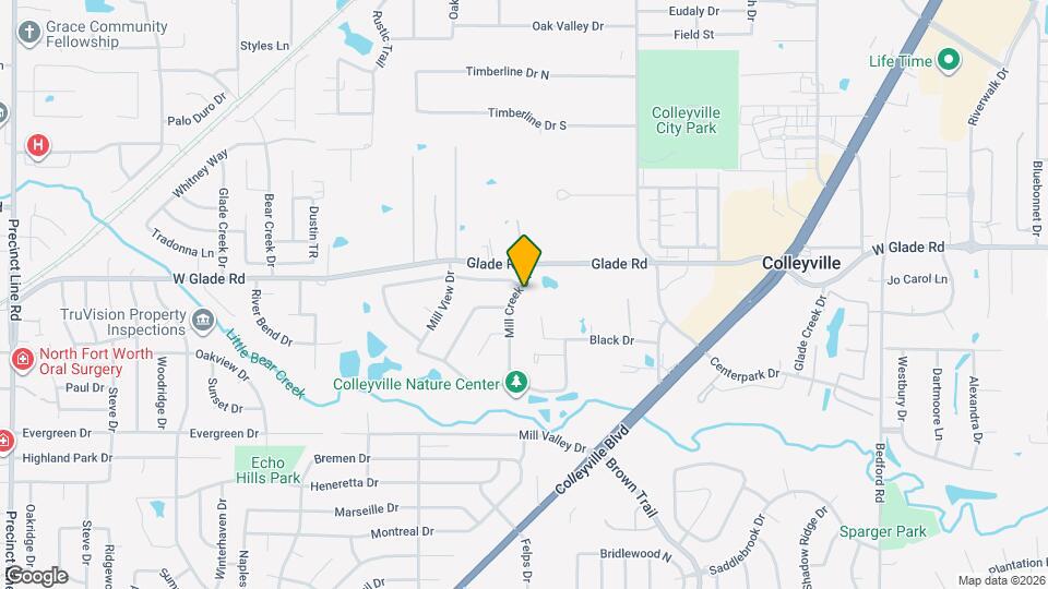 4805 Mill Creek Dr Map and Location Details
