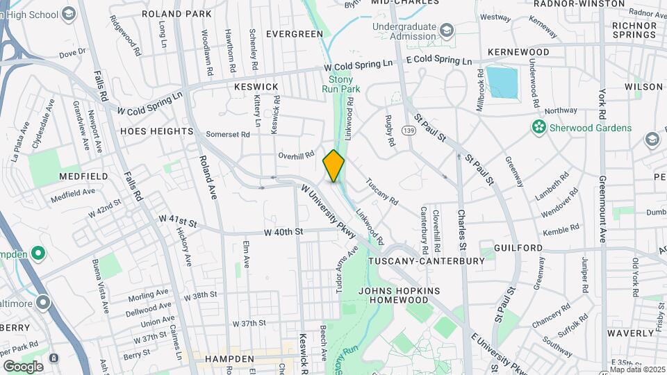 4014 Linkwood Rd Map and Location Details