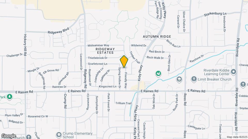 4059 Friendly Way Map and Location Details