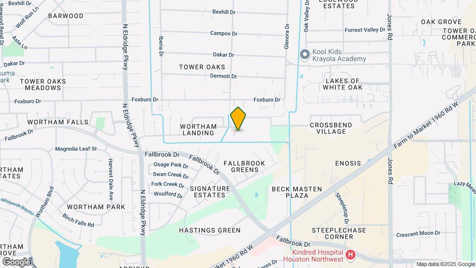11811 Berkway Trail Map and Location Details