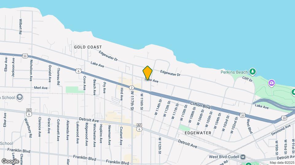 11509 Lake Ave, Unit Up Map and Location Details
