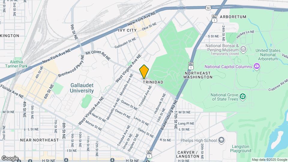 1258 Simms Pl NE Mapa y Detalles de la Ubicación