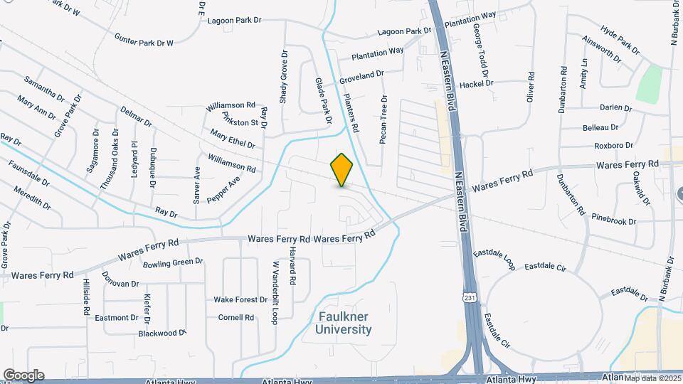 588 Hollow Wood Rd Map and Location Details