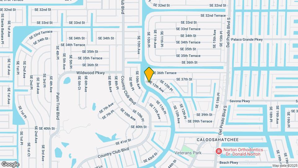 3708 SE 12th Ave Map and Location Details