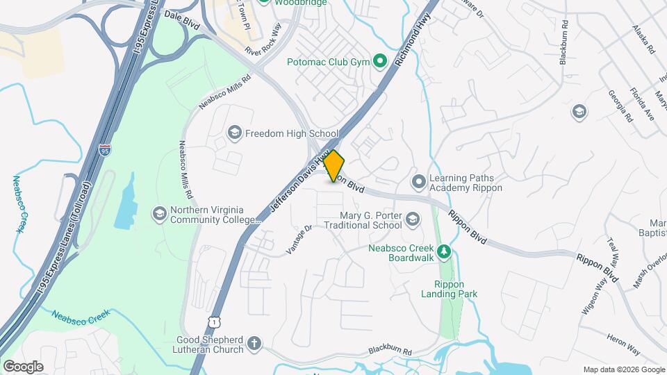 15335 Elizabeth Burbage Loop Map and Location Details