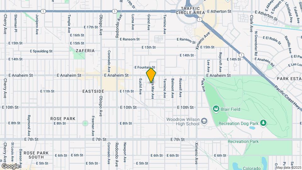 1133 Mira Mar Ave Mapa y Detalles de la Ubicación