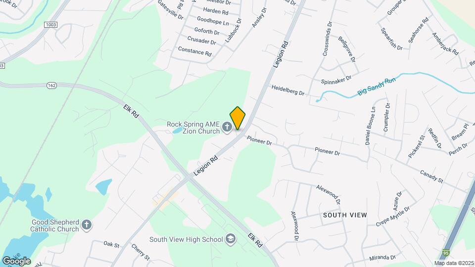 4010 Legion Rd Map and Location Details