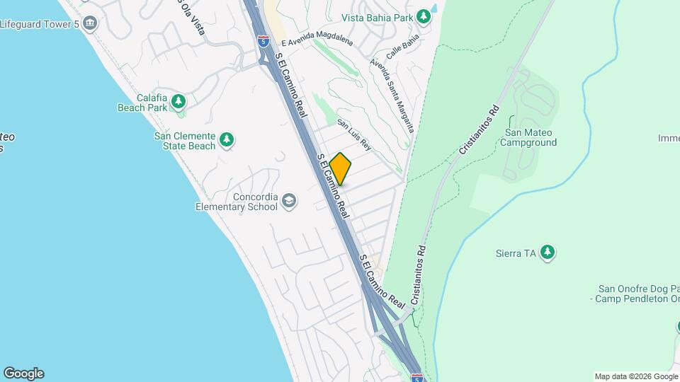 3215 S El Camino Real Map and Location Details