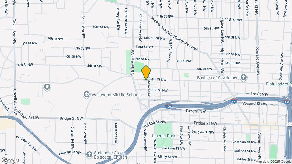 1206 4th St NW Map and Location Details