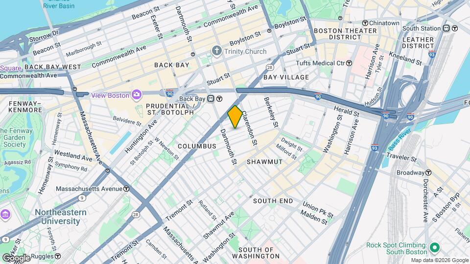 104 Appleton St, Unit 1A Map and Location Details