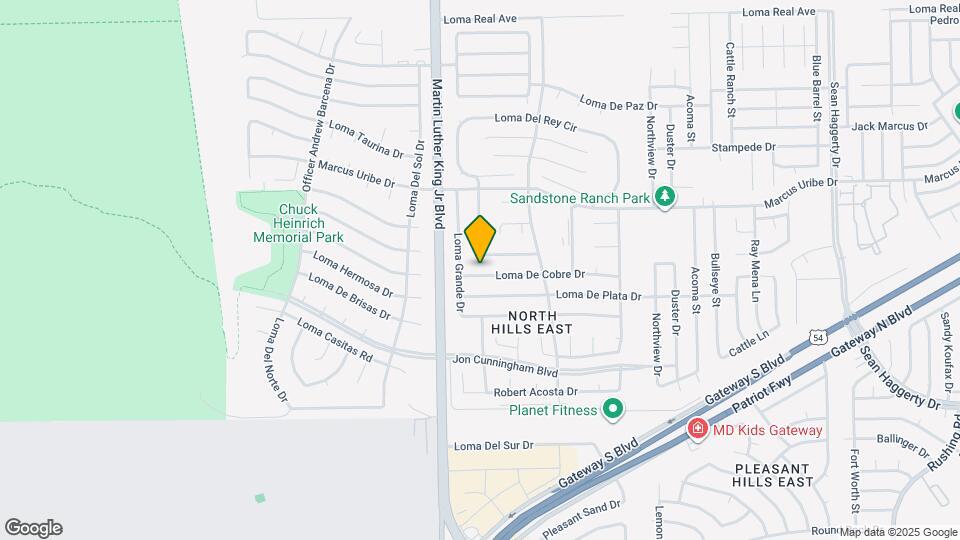 4517 Loma De Cobre Dr Map and Location Details