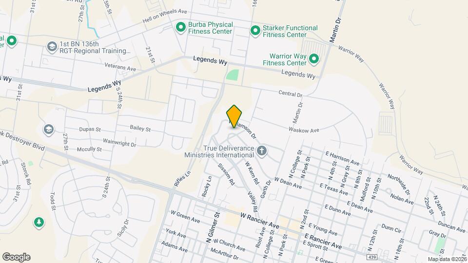 1715 Walton Walker Dr Map and Location Details