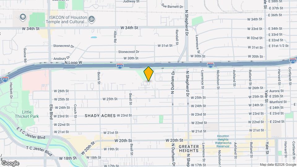 2650 Fountain Key Blvd Mapa y Detalles de la Ubicación