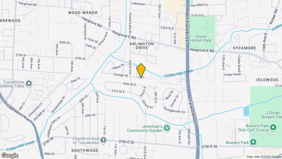 308 Orange St Map and Location Details