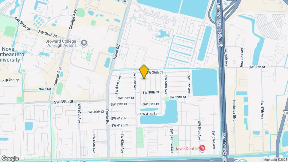 3721 SW 60th Ave, Unit 1A Map and Location Details