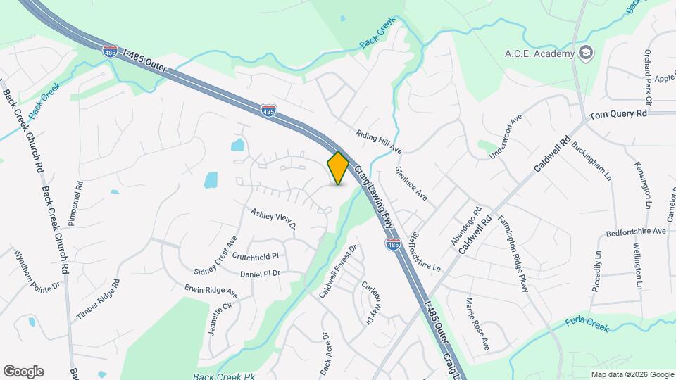 16856 Timber Crossing Rd Map and Location Details
