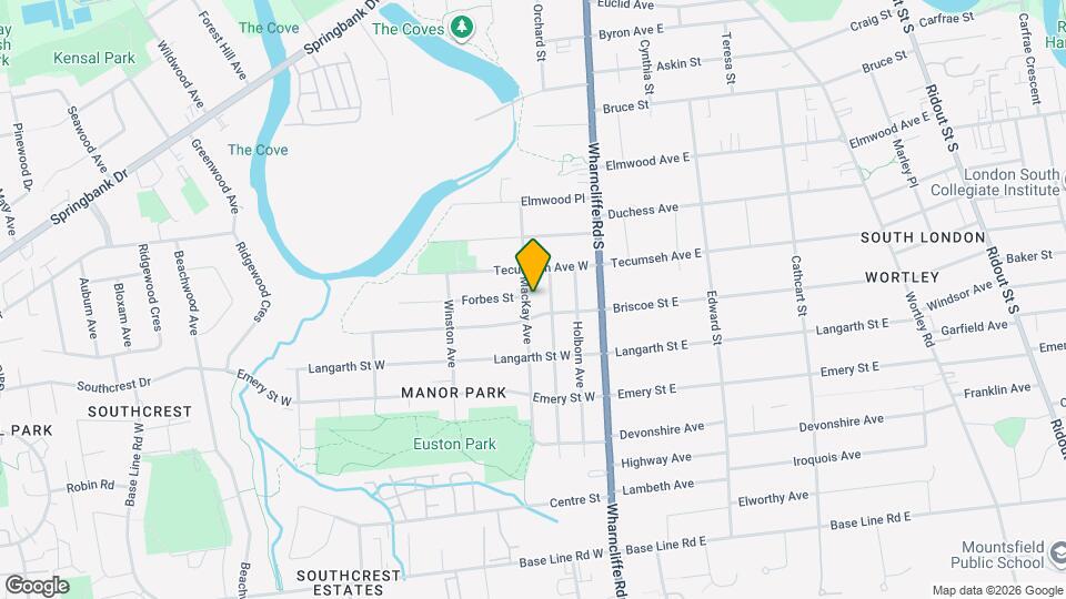 32 Mackay Av Map and Location Details