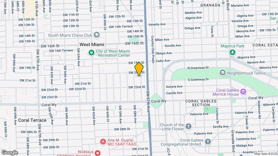 2036 SW 57th Ct Map and Location Details