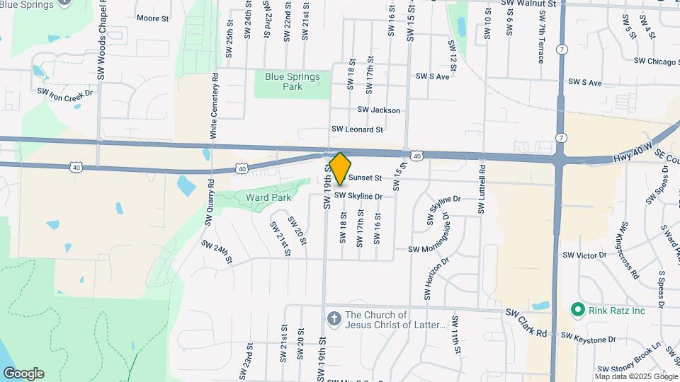 1803 SW Skyline Dr Map and Location Details